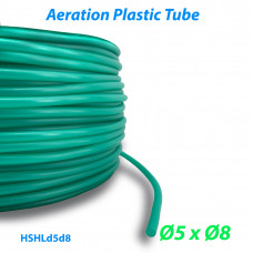 Шланг повітряний силіконовий для ставків та акваріумів з внутрішнім діаметром 5 мм та зовнішнім діаметром 8 мм