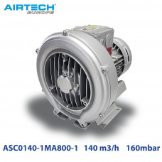 Компресор одноступеневий вихровий AIRTECH ASC0140-1MA800-1 140 м3/ч 160mbar