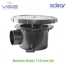 Донний злив для ставка 110 мм із аератором