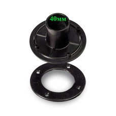 Прохід через плівку чорний 40 мм