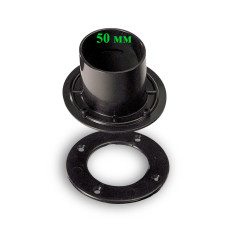 Прохід через плівку чорний 50 мм