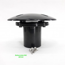 Донний злив для ставка 63 мм прямий підсилений