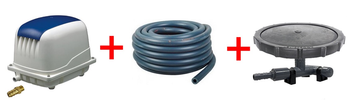 Аератор для ставка - класична базова комплектація